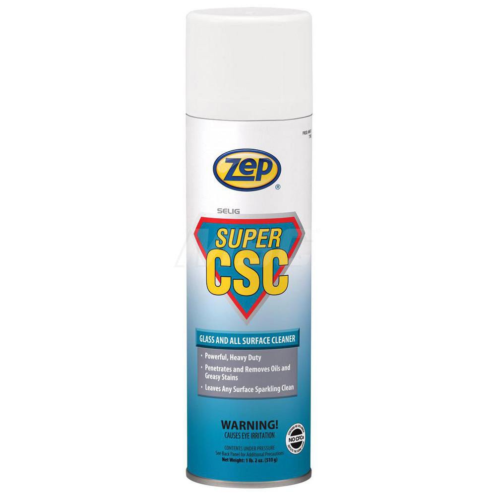 ZEP Mirror & Glass Aerosol Cleaner, 18 oz, Pleasant Scent, 12/Case - 9801