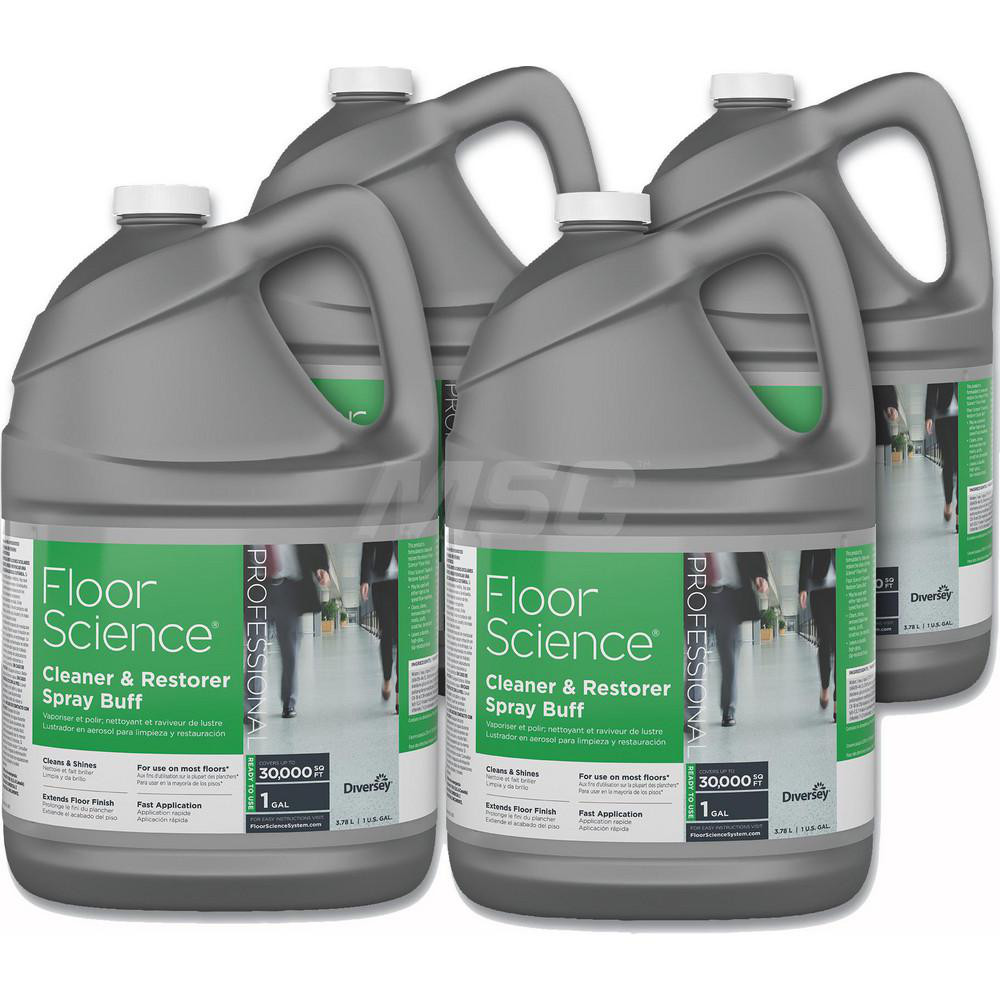 Diversey Floor Science Cleaner/Restorer Spray Buff: 1 gal Bottle - DVOCBD540458