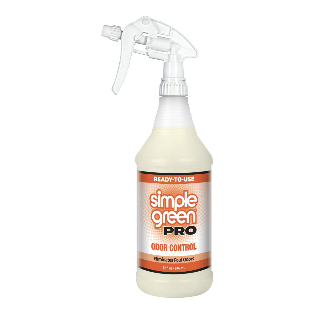 Simple Green® Air Fresheners: Freshener Type: Odor Neutralizer; Form: Liquid; Container Type: Trigger Spray Bottle; Dispensing Method: Spray - 0710101204032
