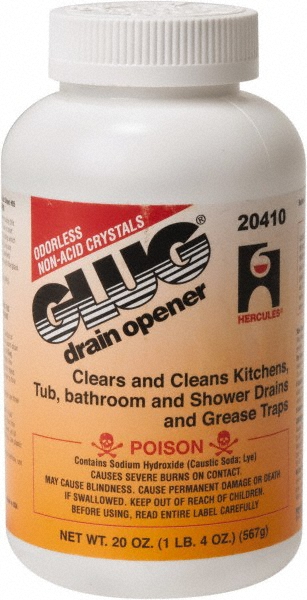 ZEP Crystal Heat Drain Opener, 1 qt, 12/Case - ZUCRY2