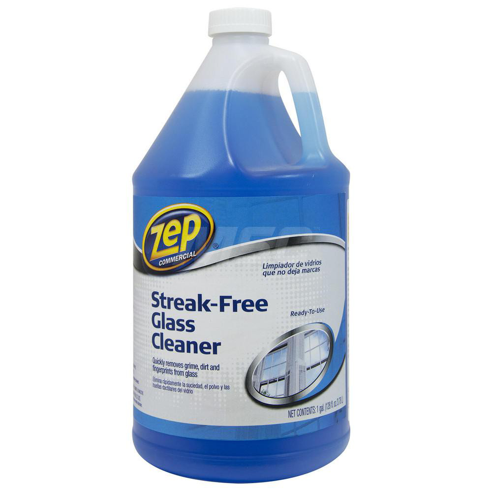 ZEP Zepvue Glass Cleaner, 1 qt, Pleasant Scent, 12/Case - 101001