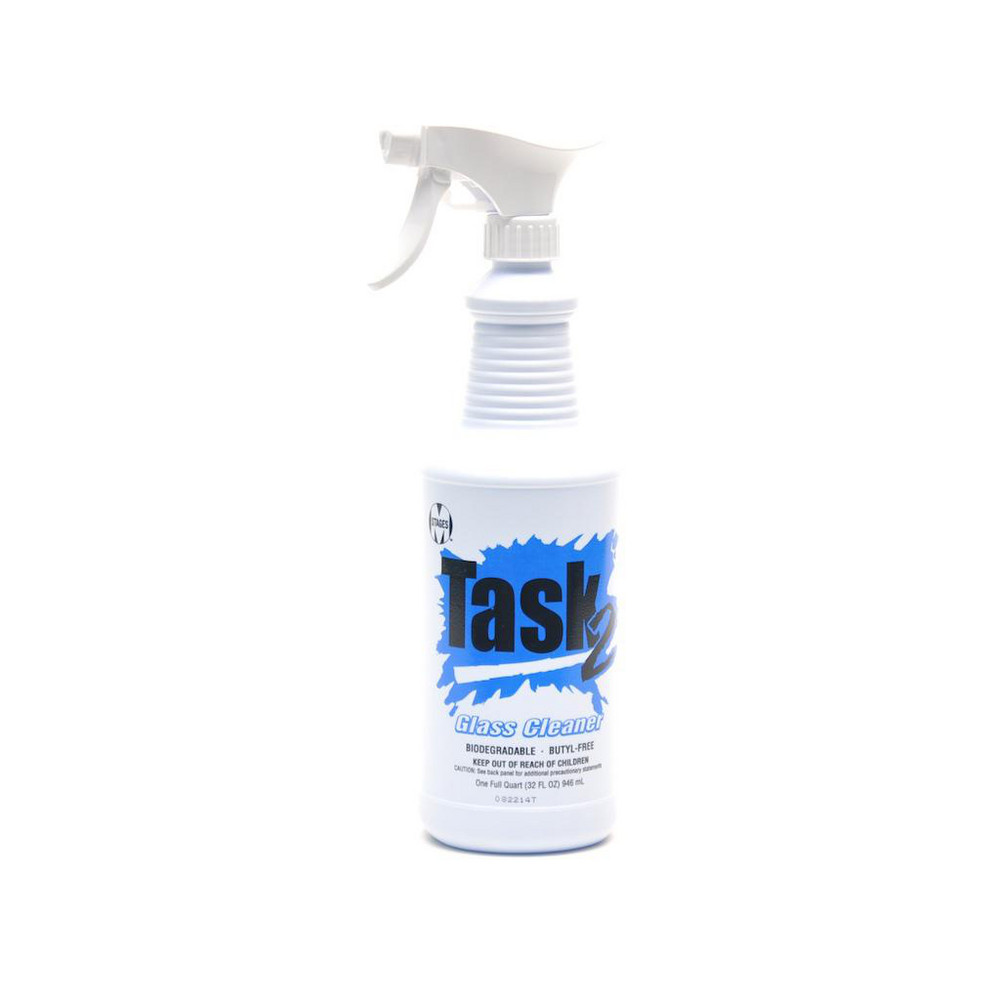 ZEP Zepvue Glass Cleaner, 1 qt, Pleasant Scent, 12/Case - 101001