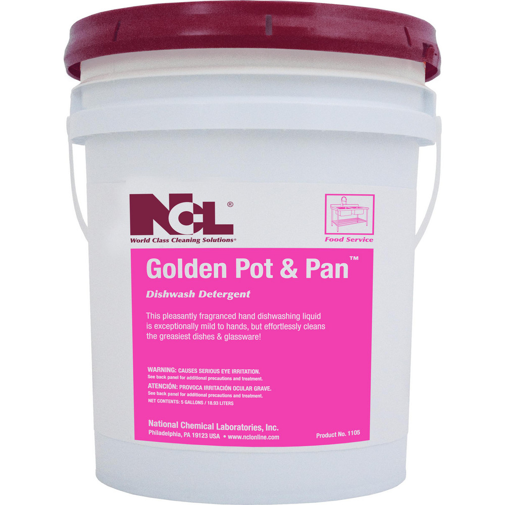 National Chemical Laboratories Dish Detergent: Detergent Type: Manual Dishwashing; Form: Liquid; Container Type: Pail; Container Size (oz.): 640.000 - 1105-21