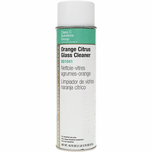 National Chemical Laboratories Glass Cleaners: Aerosol, Can, Ready To Use, 18 oz - 2002