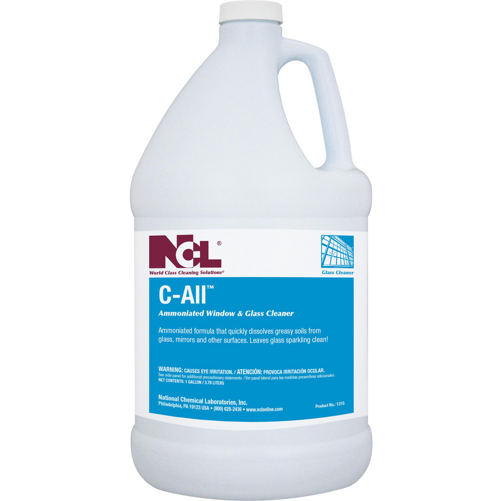 National Chemical Laboratories Glass Cleaners: Liquid, Bottle, Ready To Use, 1 gal - 1304-29