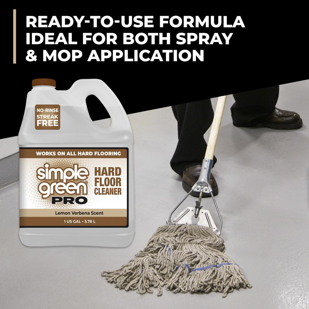 Simple Green® Floor Cleaners, Strippers & Sealers: Product Type: Hard Floor Cleaner; Container Type: Jug - 0510100405128