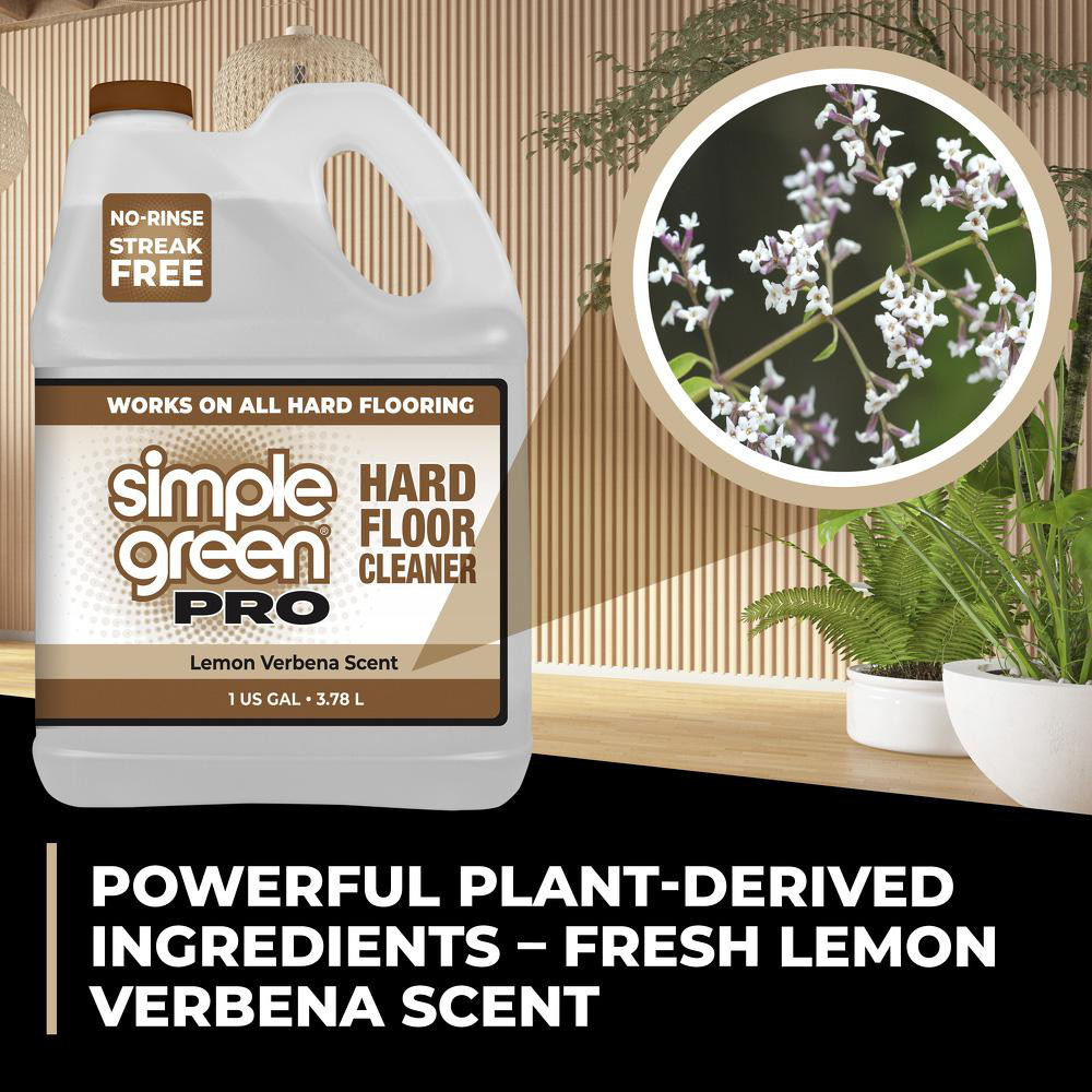 Simple Green® Floor Cleaners, Strippers & Sealers: Product Type: Hard Floor Cleaner; Container Type: Jug - 0510100405128
