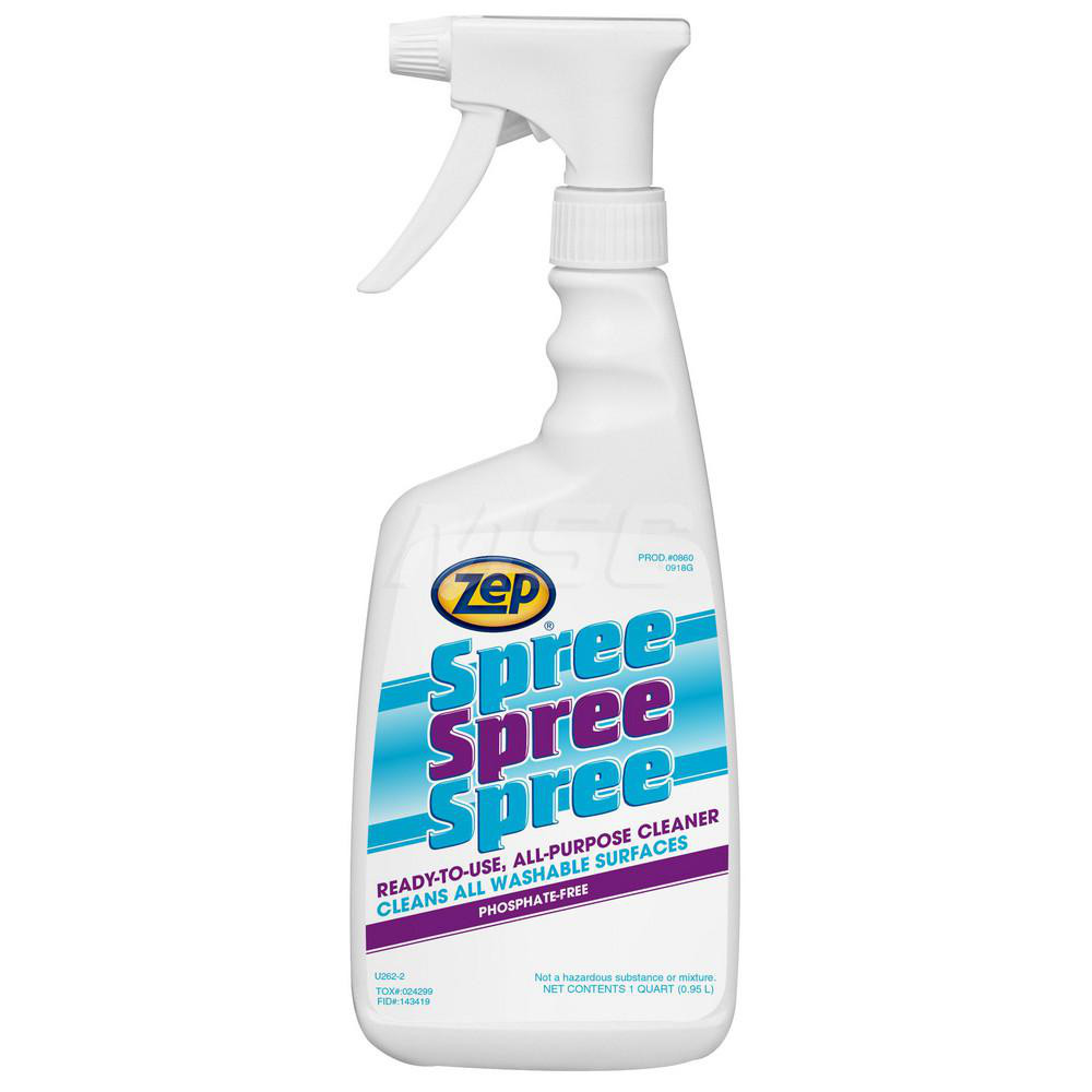 Rochester Midland Corporation All-Purpose Cleaner & Degreaser:  1 qt, Bottle,  No - 10243014