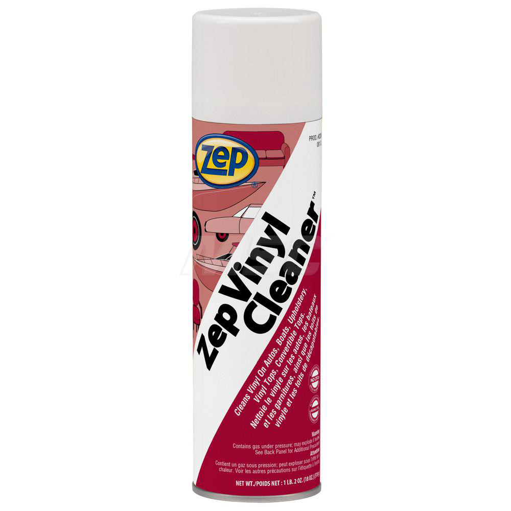 ZEP Vinyl Cleaner for Automobiles, Boats, Upholstery & Convertible Tops, 18 oz, Pleasant Scent, 12/Case - 23401