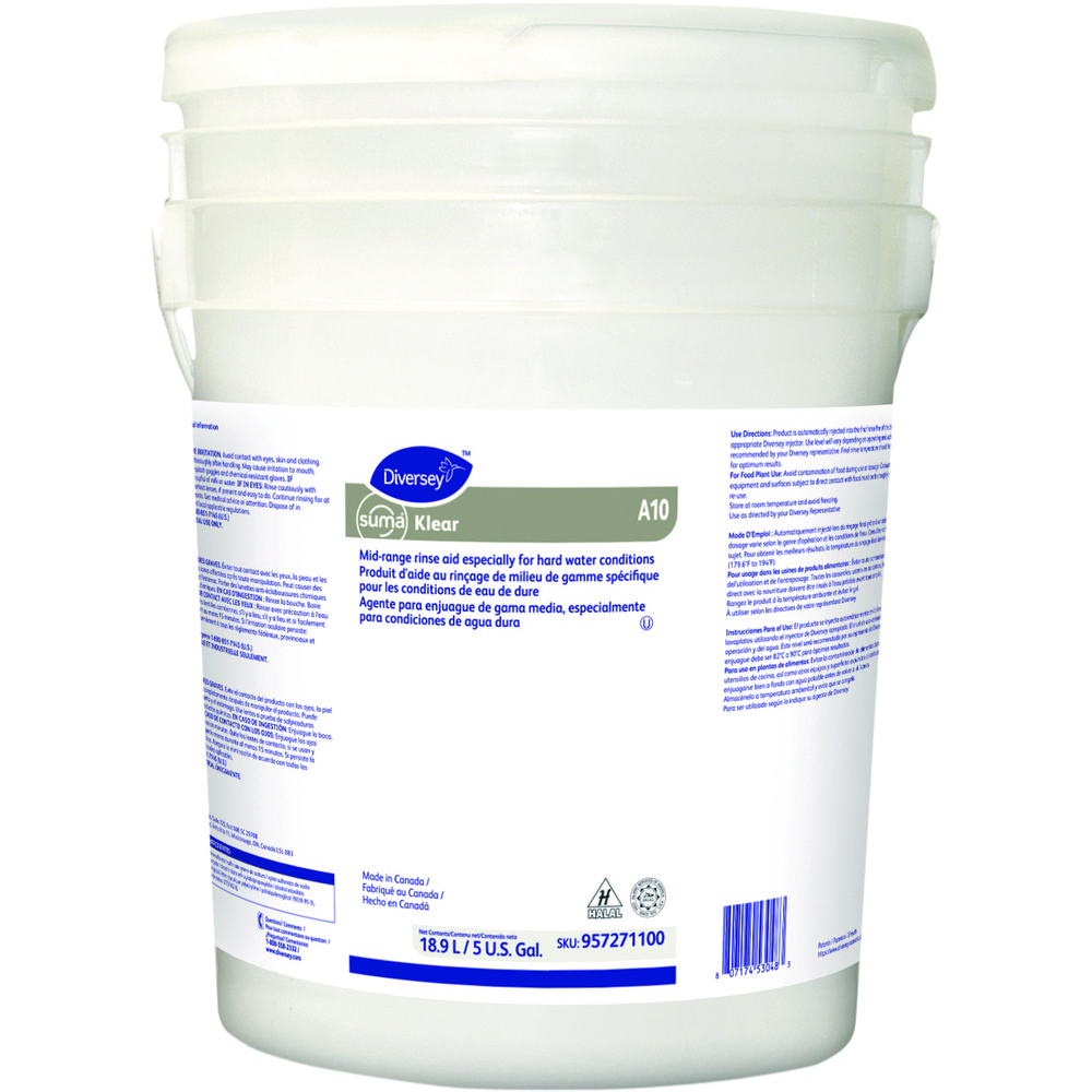 Diversey Dish Detergent: Detergent Type: Automatic Dishwashing; Form: Liquid; Container Type: Jug - DVS100951903