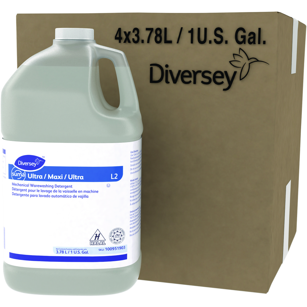 Diversey Dish Detergent: Detergent Type: Automatic Dishwashing; Form: Liquid; Container Type: Jug - DVS100951903