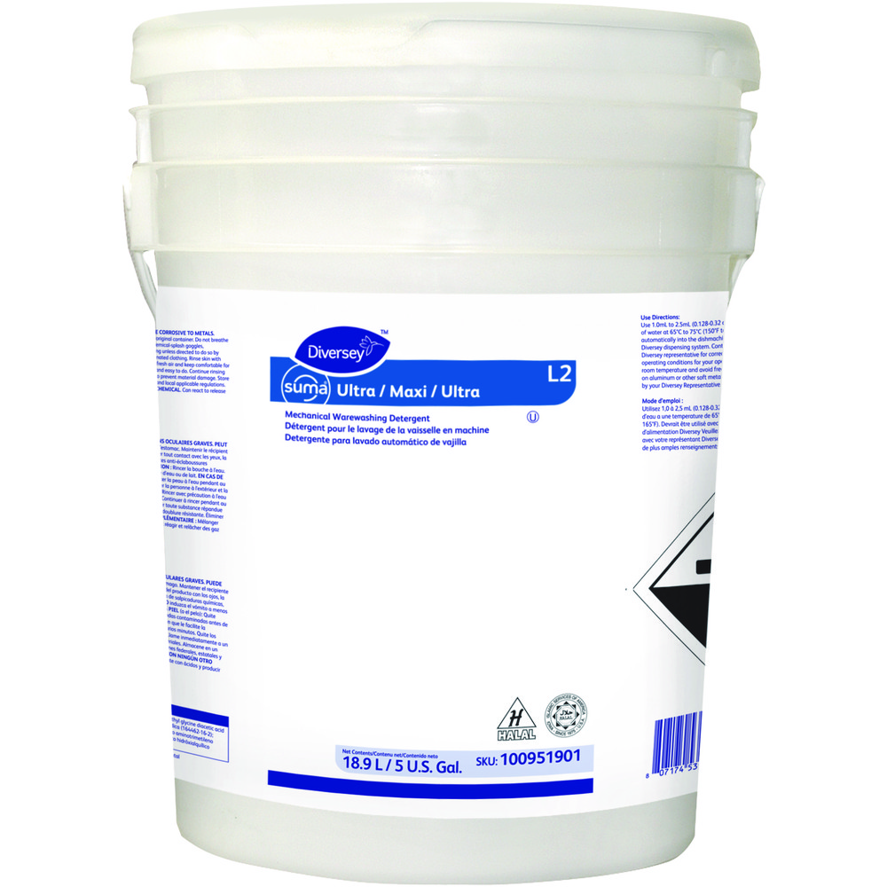 Diversey Dish Detergent: Detergent Type: Automatic Dishwashing; Form: Liquid; Container Type: Jug - DVS100951903