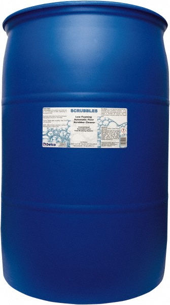 Detco Scrubbles, 30 Gal Drum, Low Foam Floor Scrubber Soap - 1530-030