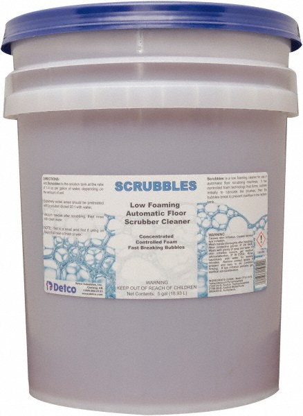 Detco Scrubbles, 30 Gal Drum, Low Foam Floor Scrubber Soap - 1530-030