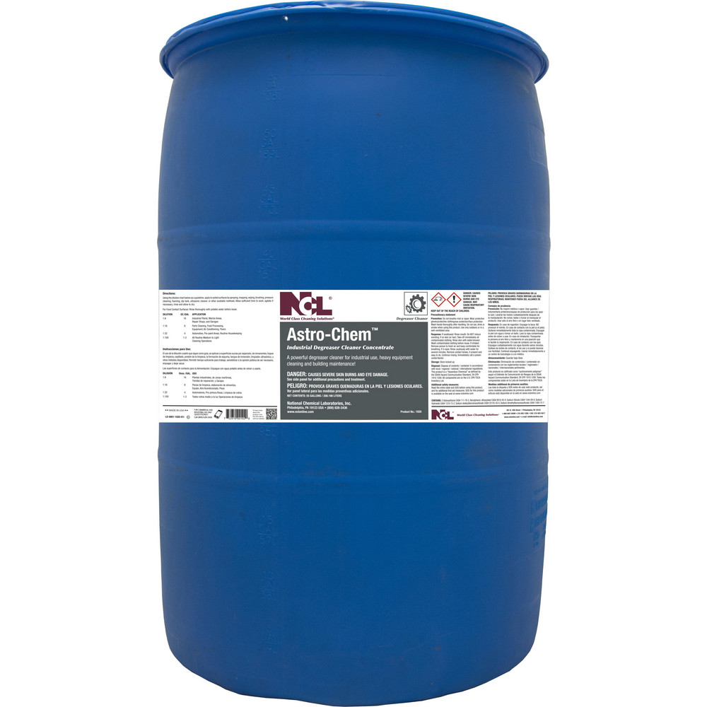 National Chemical Laboratories Cleaner &/Degreaser Degreaser: 55 gal, Drum, Concentrated - 1020-18