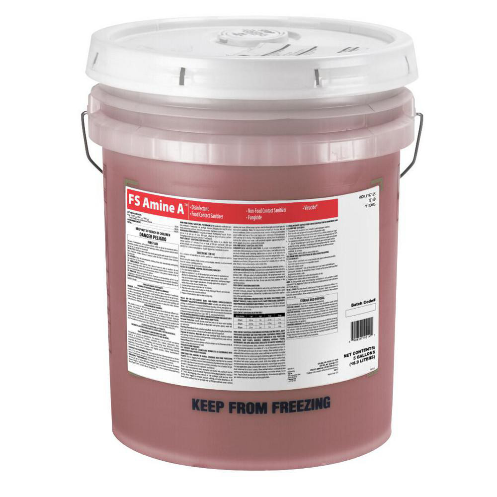 ZEP FS Amine A Disinfectant & Sanitizer, 5 gal - 192135