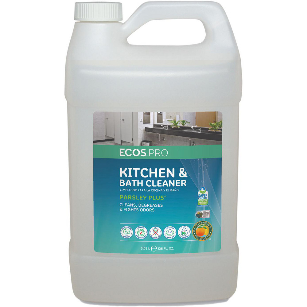ECOS Parsley Plus All-Purpose Kitchen and Bathroom Cleaner, Herbal Scent, 1 gal Bottle - EOPPL974604EA