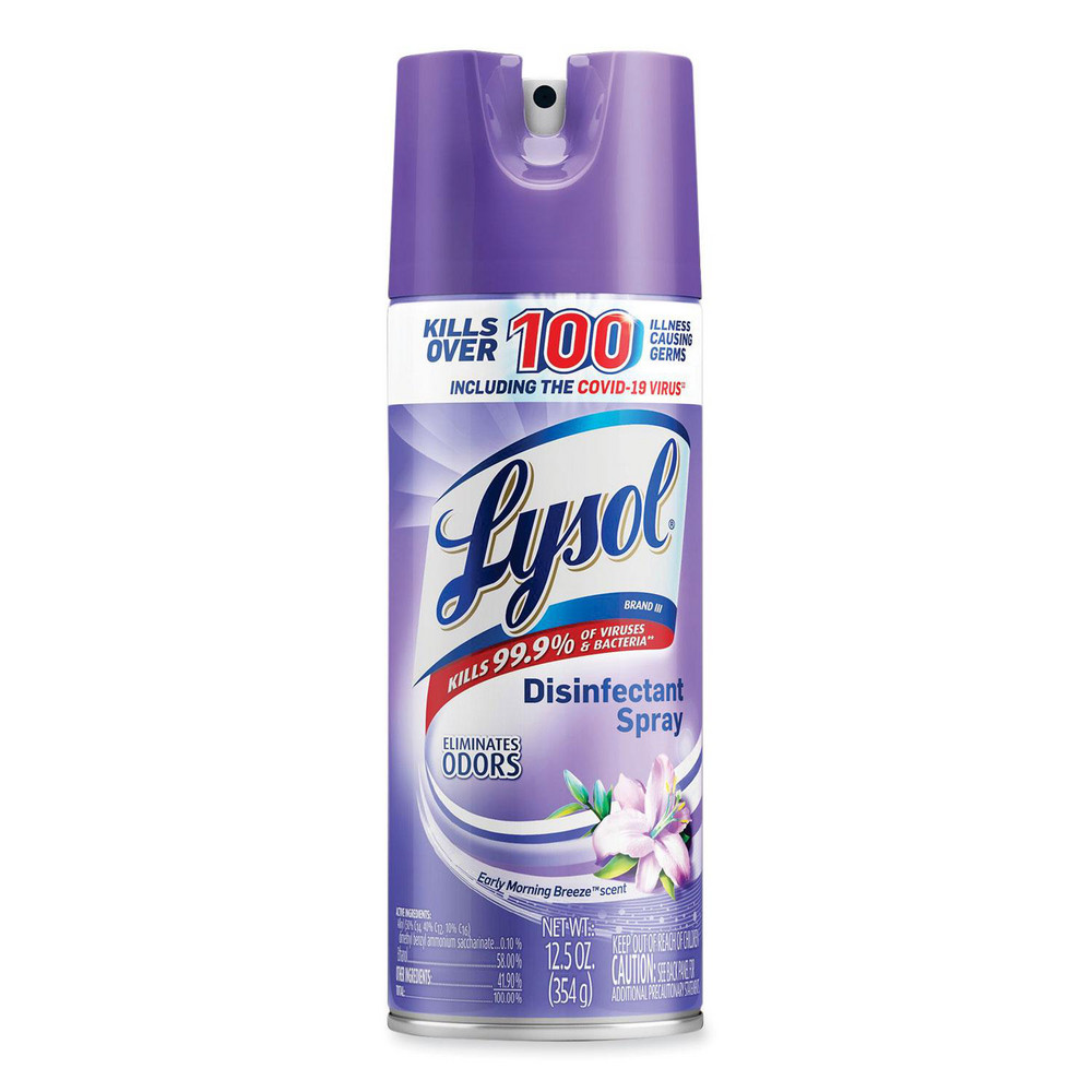 Lysol Disinfectant Spray, Spring Waterfall Scent, 19 oz Aerosol Spray - RAC79326