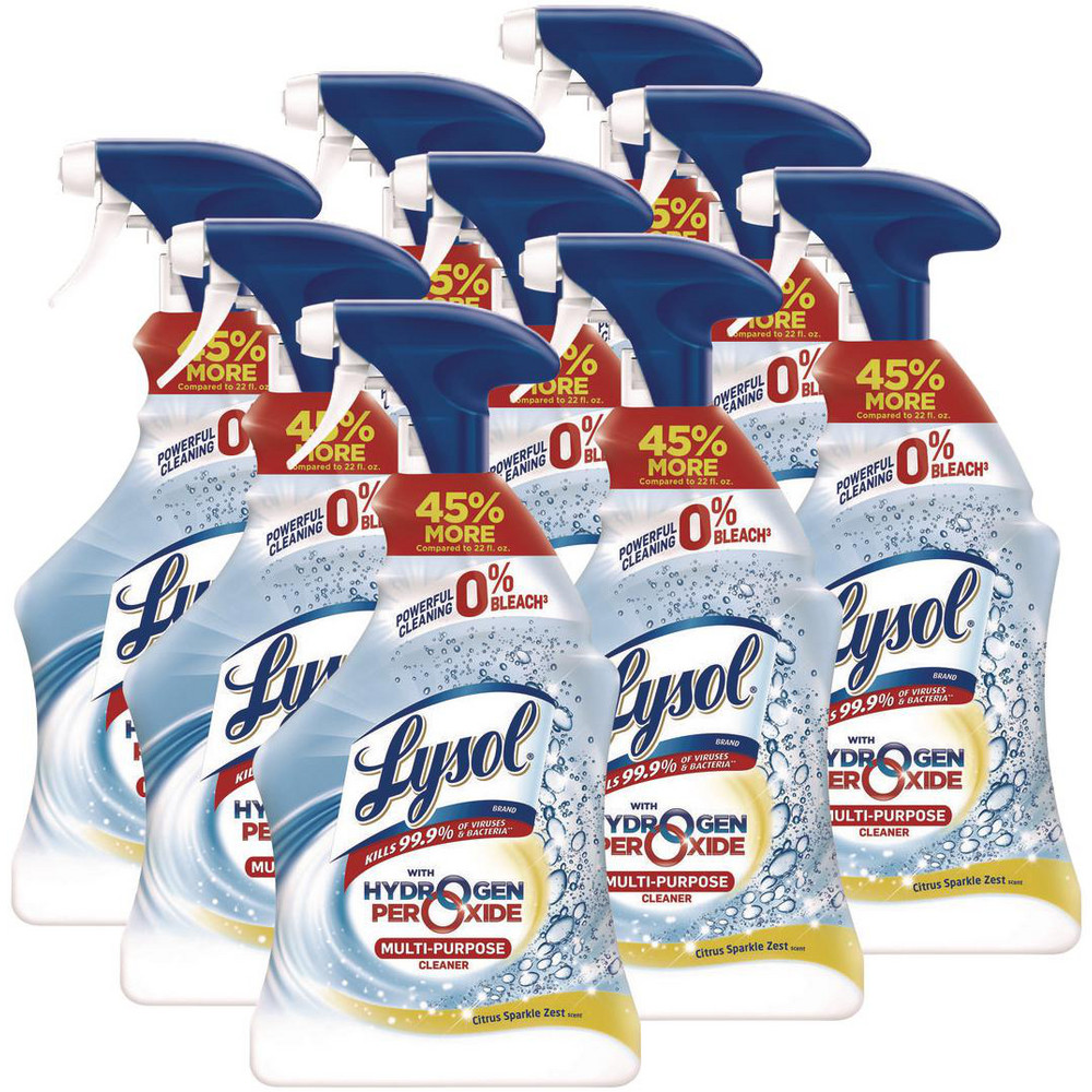Lysol Disinfectant Spray, Spring Waterfall Scent, 19 oz Aerosol Spray - RAC79326