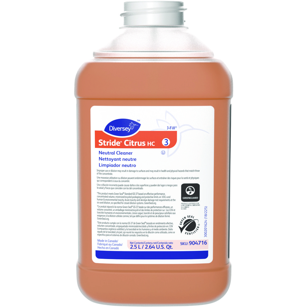 Diversey Floor Cleaners, Strippers & Sealers: Product Type: Neutral Cleaner; Container Type: Bottle - DVS93063390