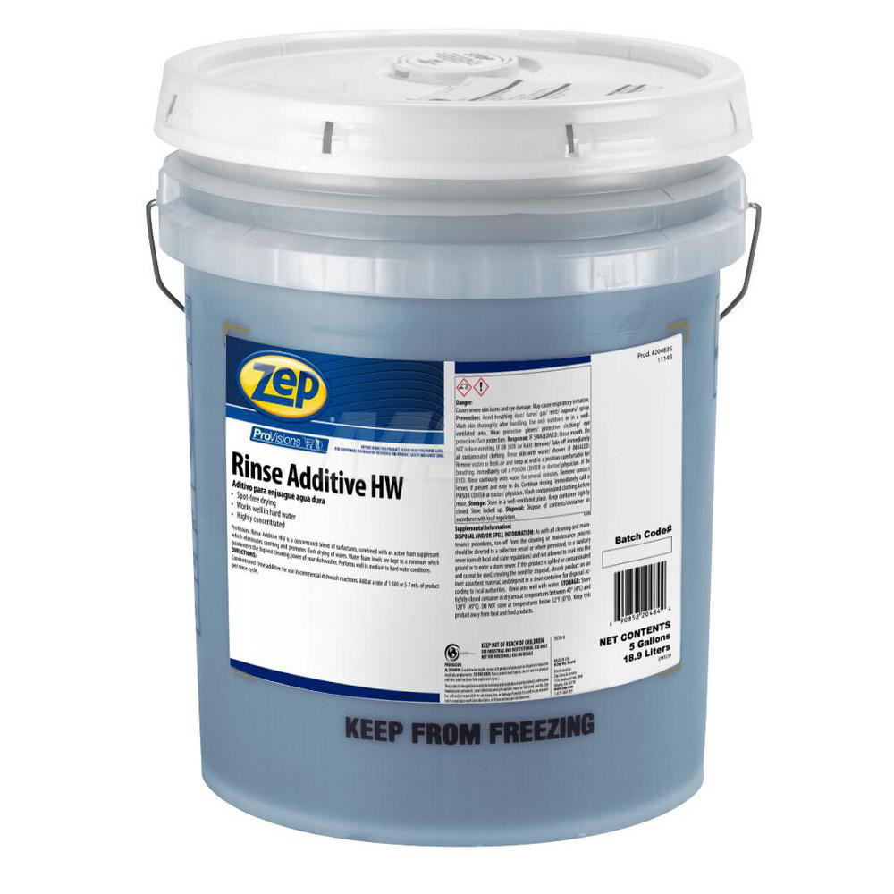 ZEP Rinse Additive HW, 5 gallon pail, Blue - 204835