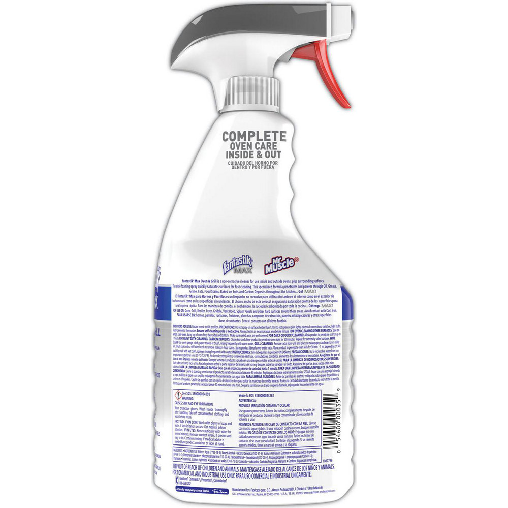 Fantastik Fantastik MAX Oven & Grill Cleaner Trigger, 32 oz, 8/case - SJN323562CT