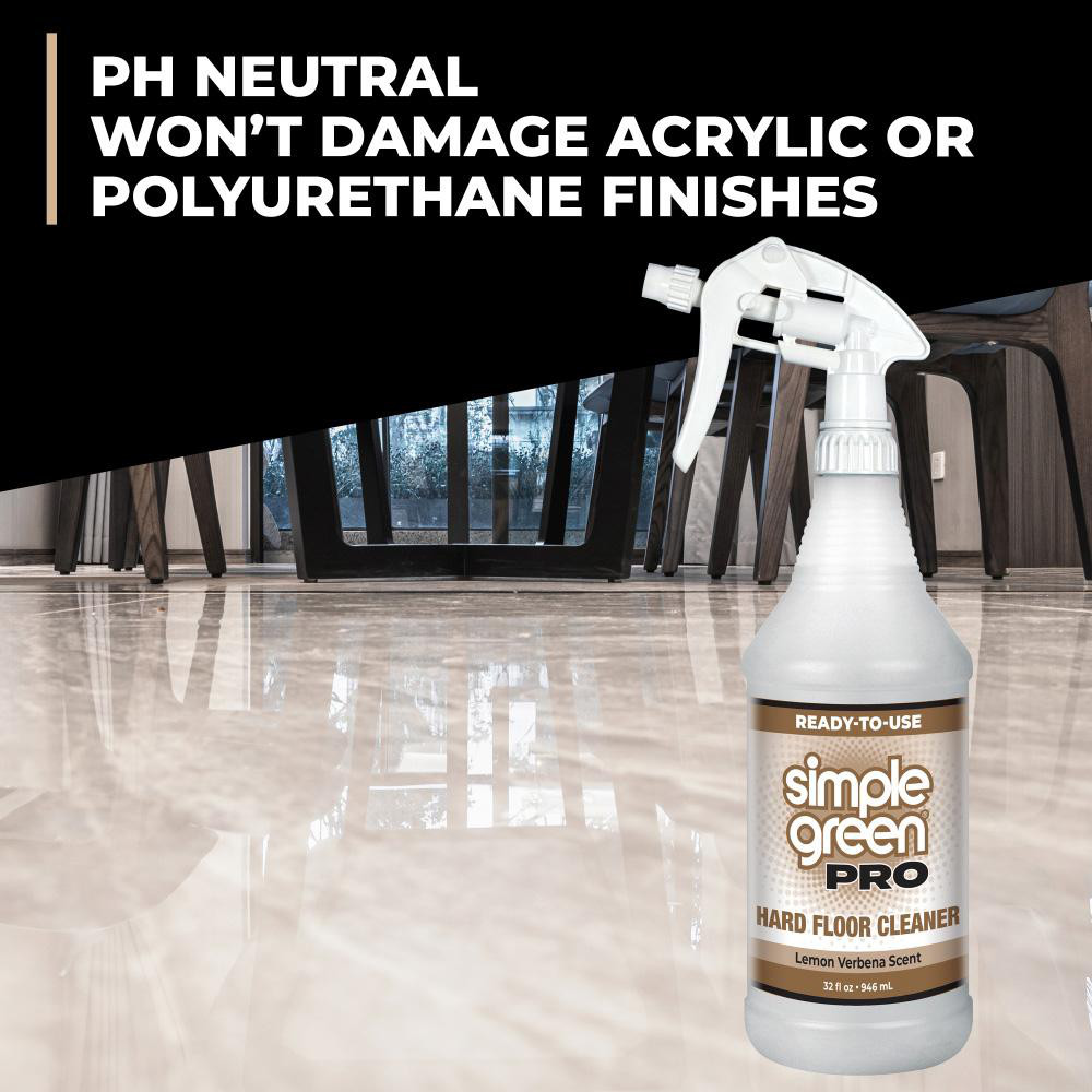 Simple Green® Floor Cleaners, Strippers & Sealers: Product Type: Hard Floor Cleaner; Container Type: Trigger Spray Bottle; Container Size (fl. oz.): 32.00 - 0510101205032