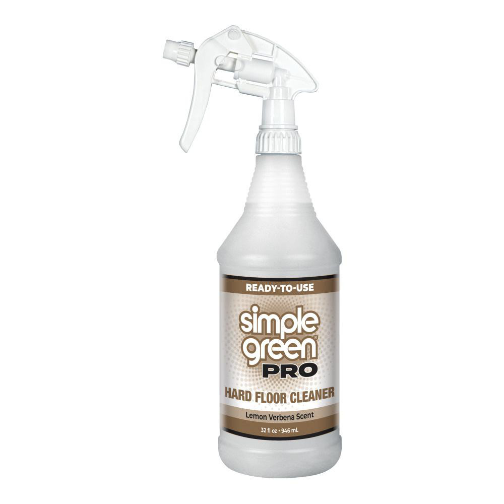 Simple Green® Floor Cleaners, Strippers & Sealers: Product Type: Hard Floor Cleaner; Container Type: Trigger Spray Bottle; Container Size (fl. oz.): 32.00 - 0510101205032