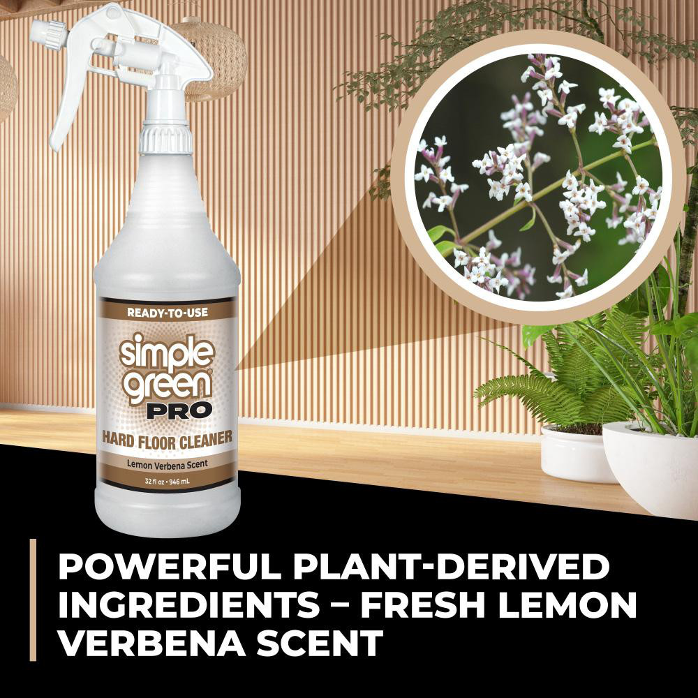 Simple Green® Floor Cleaners, Strippers & Sealers: Product Type: Hard Floor Cleaner; Container Type: Trigger Spray Bottle; Container Size (fl. oz.): 32.00 - 0510101205032