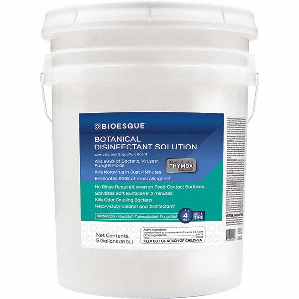 ZEP Apriza II Concentrated Cleaner & Disinfectant, 5 gal, Lemongrass Scent - 125135