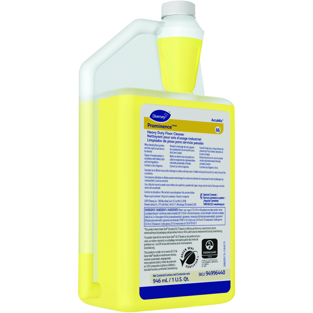 Diversey Floor Cleaners, Strippers & Sealers: Product Type: Heavy-Duty Floor Cleaner; Container Type: Bottle; Container Size (fl. oz.): 32.00 - DVS94996440