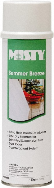 Lysol Air Sanitizer Spray, Light Breeze Scent, 10 oz Aerosol Can, 6/Carton - RAC99394CT
