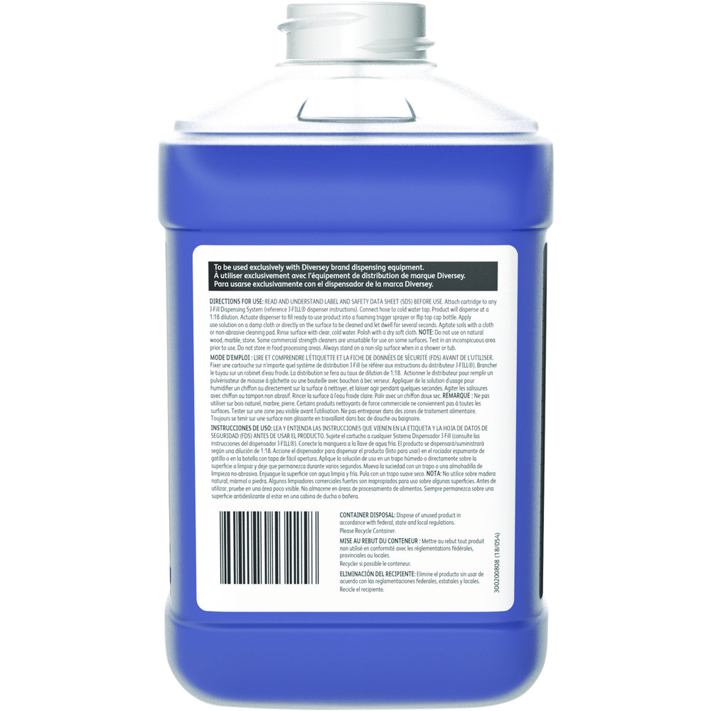 Diversey Bathroom Cleaners: Product Type: Scale Remover, Bathroom Cleaner; Form: Liquid; Container Type: Bottle; Container Size: 84.5 oz - DVS93172650