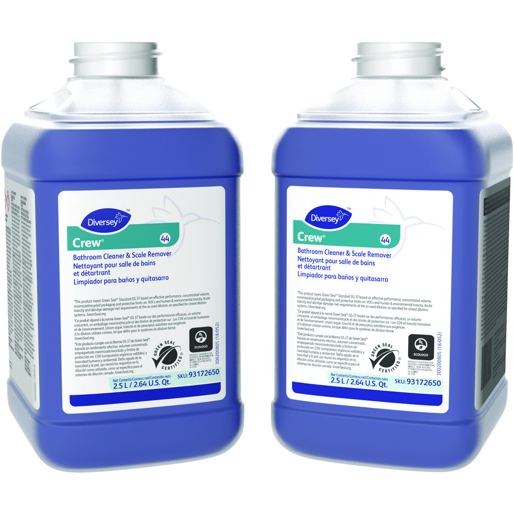 Diversey Bathroom Cleaners: Product Type: Scale Remover, Bathroom Cleaner; Form: Liquid; Container Type: Bottle; Container Size: 84.5 oz - DVS93172650