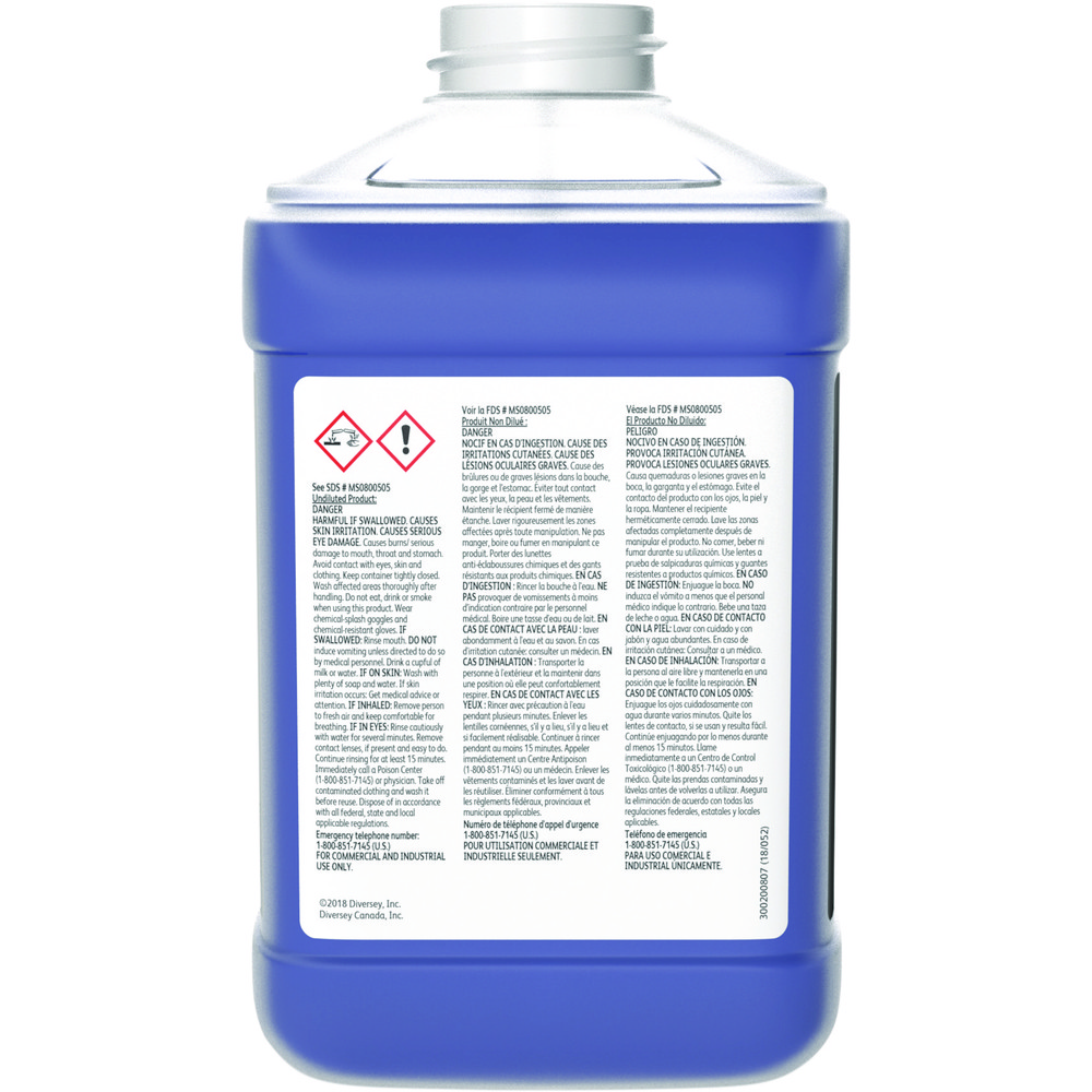 Diversey Bathroom Cleaners: Product Type: Scale Remover, Bathroom Cleaner; Form: Liquid; Container Type: Bottle; Container Size: 84.5 oz - DVS93172650