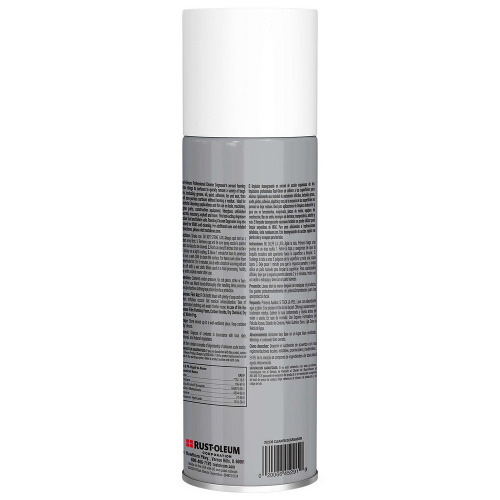 Rust-Oleum Foaming Cleaner Degreaser, 20 oz Aerosol - 352239