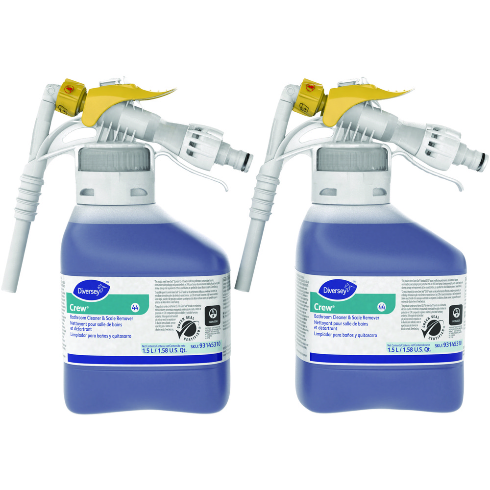 Diversey Bathroom Cleaners: Product Type: Scale Remover, Bathroom Cleaner; Form: Liquid; Container Type: Spray Bottle; Container Size: 50.7 oz - DVS93145310