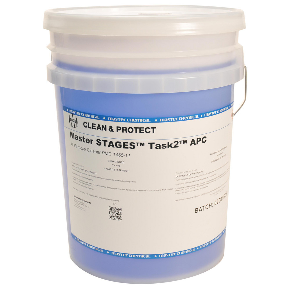 Master Fluid Solutions Master STAGES™ Task2™ GF, Grime Fighter, Super Strength Industrial Cleaner, 5 gal Pail - TASK2GF-5G