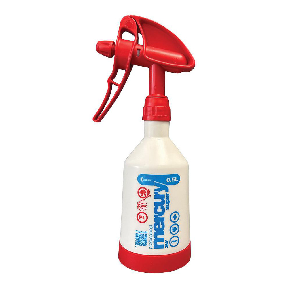 Kwazar Spray Bottles & Triggers: Product Type: Spray Bottle with Trigger; Dispensing Type: Mist; Container Capacity: .5 L - 083898