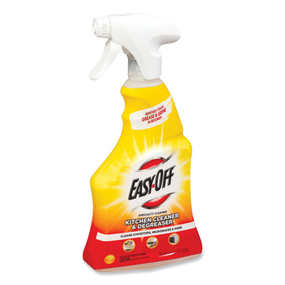 Easy-Off Kitchen Degreaser, Lemon Scent, 16 oz Spray Bottle, 6/Carton - RAC97024