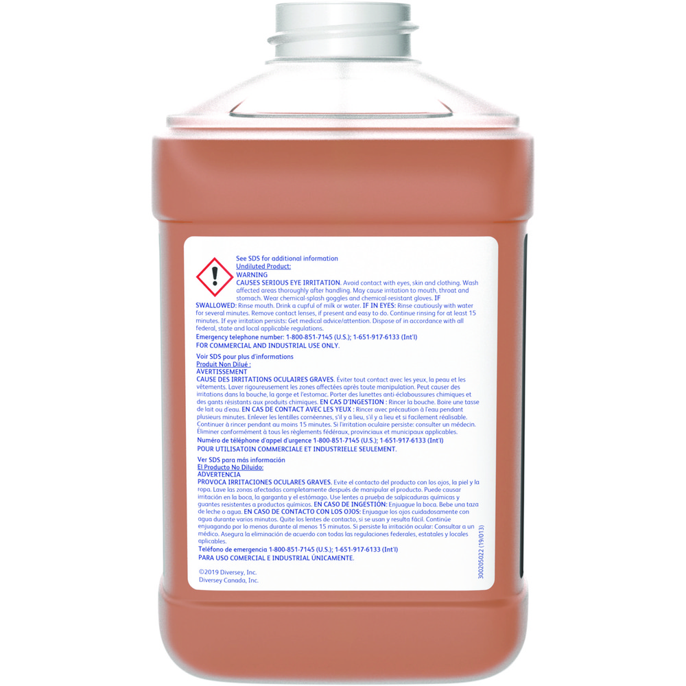 Diversey Floor Cleaners, Strippers & Sealers: Product Type: Fragrance Free Neutral Cleaner; Container Type: Bottle; Container Size (fl. oz.): 84.50 - DVS94240626