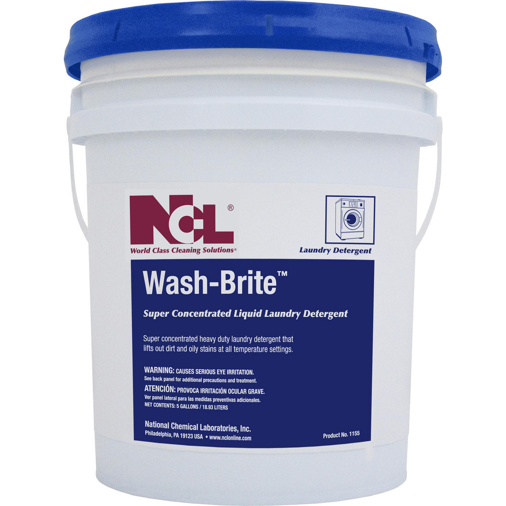 National Chemical Laboratories Laundry Detergent: Form: Liquid; Container Type: Pail; Container Size (Gal.): 5.00 - 1155-21