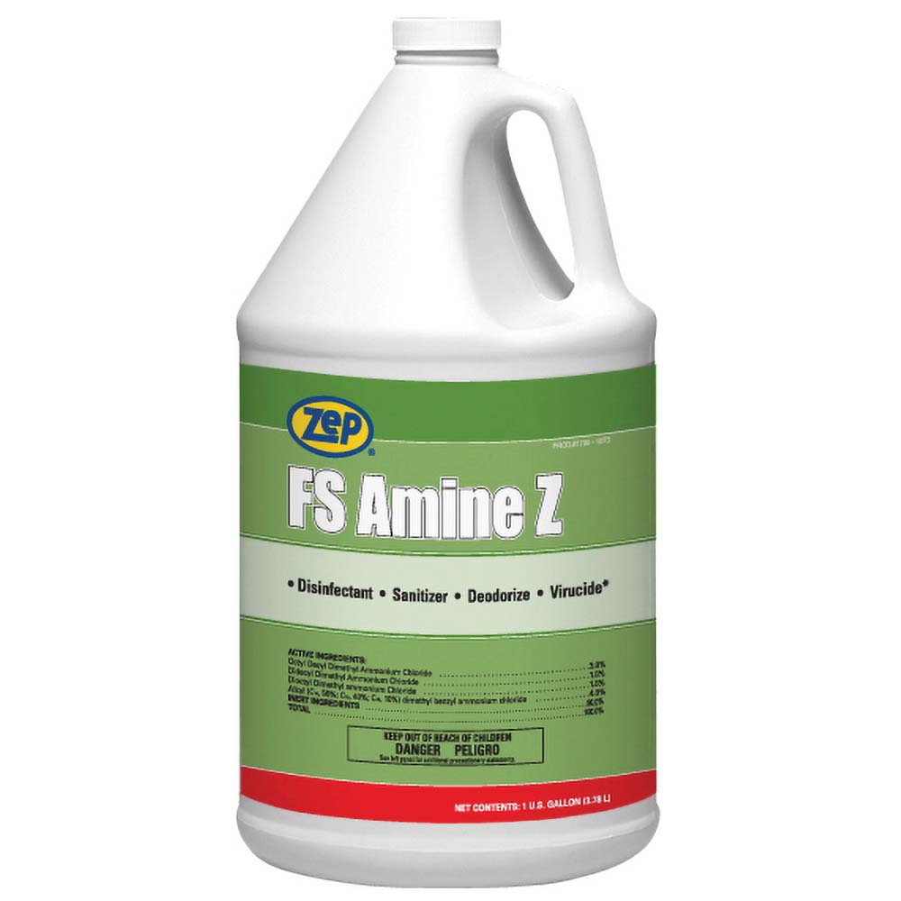 ZEP All-Purpose Cleaner: Liquid, 1 gal Bottle, Chlorine Scent - 242924