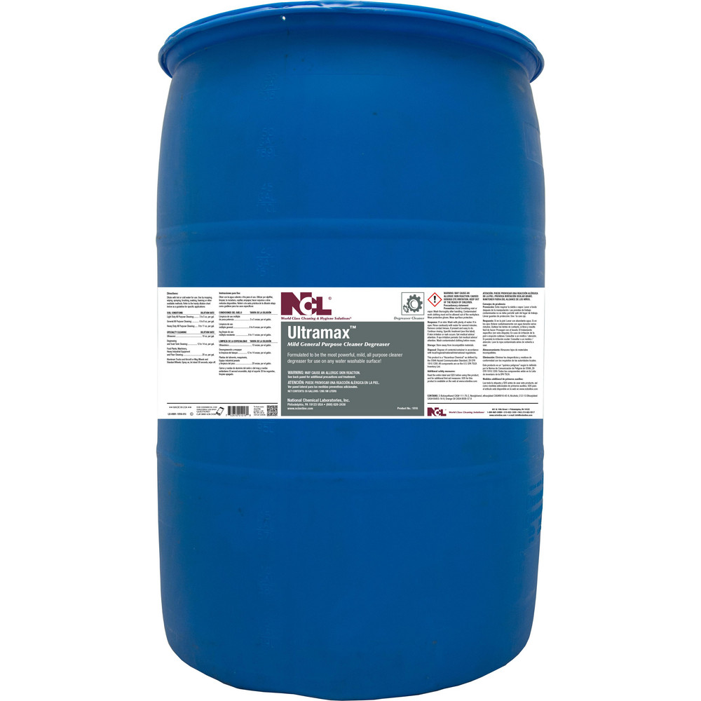 National Chemical Laboratories Cleaner &/Degreaser Degreaser: 55 gal, Drum, Concentrated - 1016-18