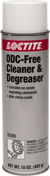 Loctite Cleaner & Degreaser: 15 oz, Aerosol - 231562