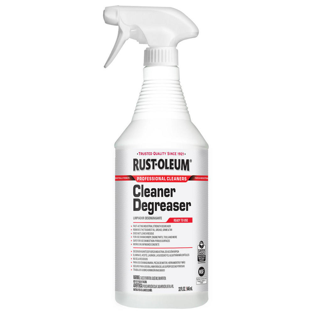 Rochester Midland Corporation Cleaner & Degreaser: 1 qt, Bottle - 12001814
