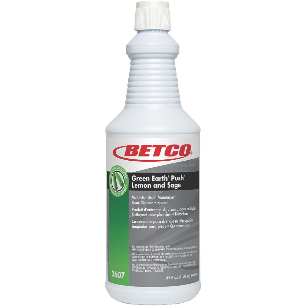 Betco Drain Cleaners & Openers: Product Type: Drain Cleaner; Form: Liquid; Container Type: Bottle; Container Size: 32 oz - BET26071200