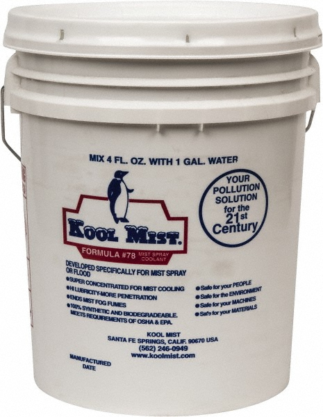 Detco Kool Mist - Vanilla, 1 Gal, Concentrated Deodorizer - 0984VA-4X1