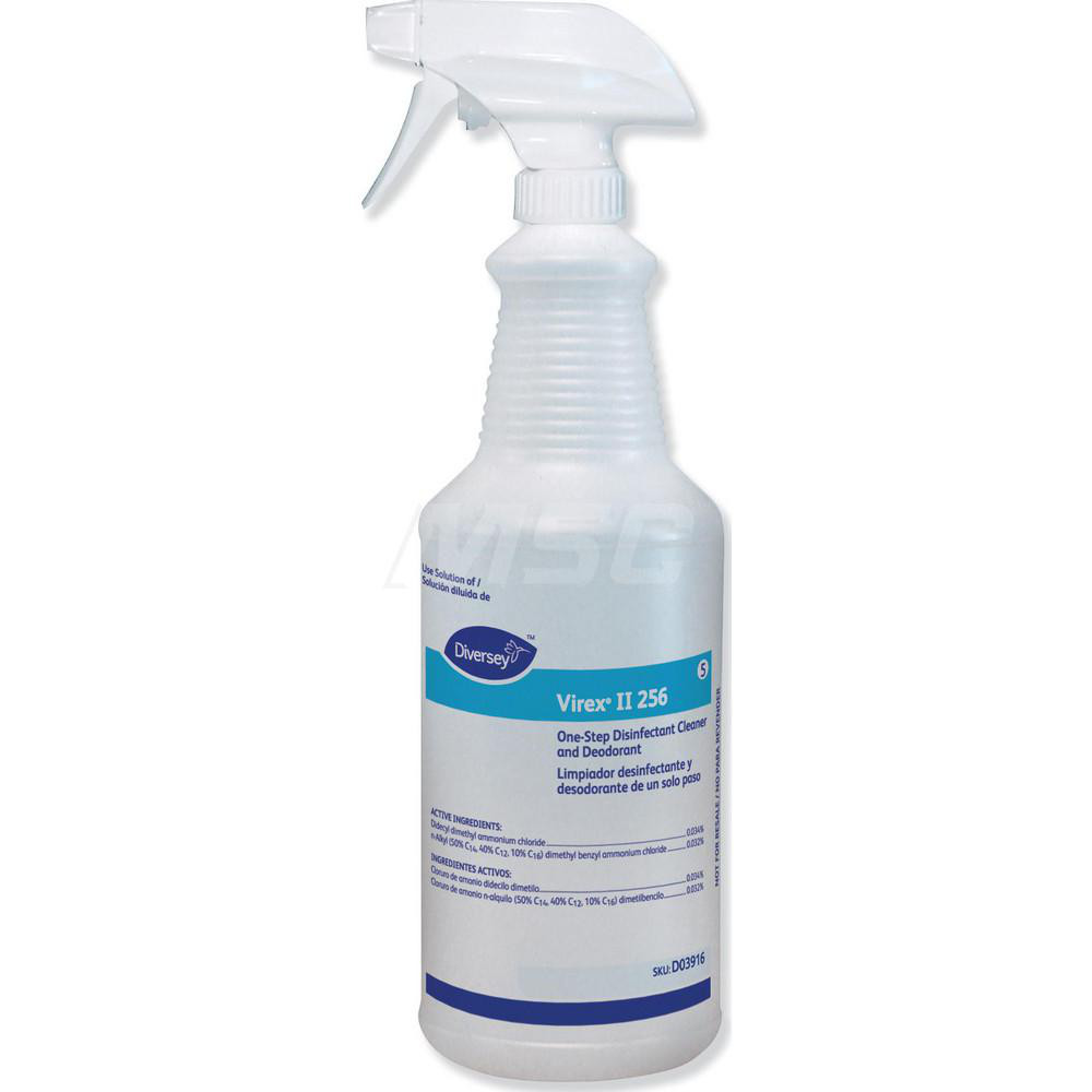Diversey Spray Bottles & Triggers: Product Type: Bottle Only; Dispensing Type: Mist, Stream; Container Capacity: 32 oz - DVO03916