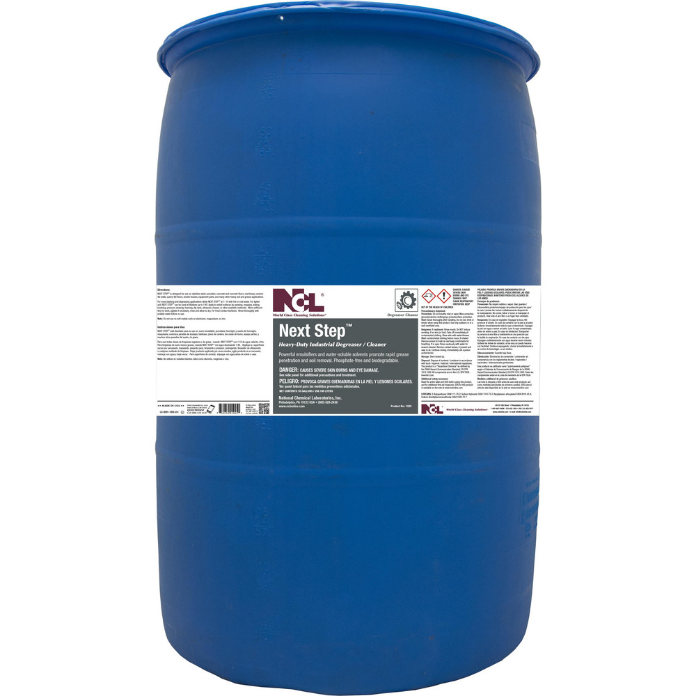 National Chemical Laboratories Cleaner &/Degreaser Degreaser: 55 gal, Drum, Concentrated - 1025-18